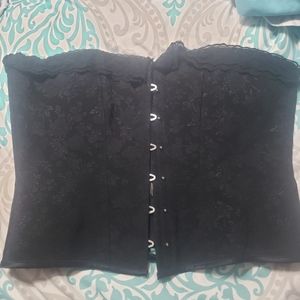 Corset Story luxurious Victorian Inspired Corset, Black